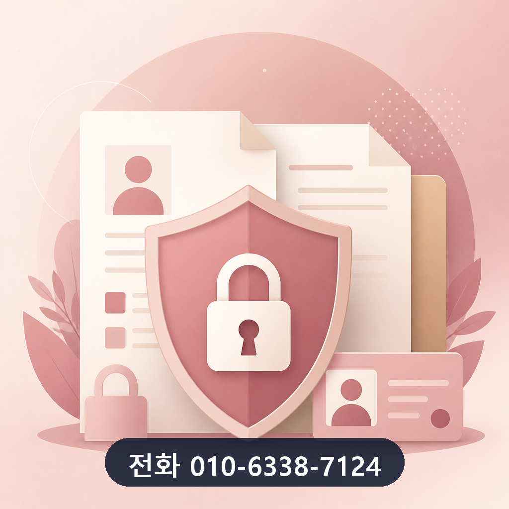 NH농협카드 현금화 개인정보 보호 이미지